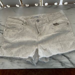 Calvin Klein Jean shorts size 10